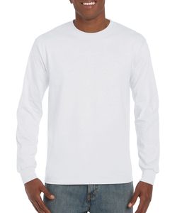 Gildan GI2400 - Camiseta Manga Larga Hombre Gildan Blanco