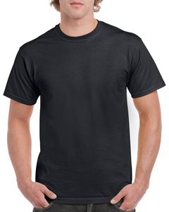Gildan GI5000 - Camiseta de algodón Negro