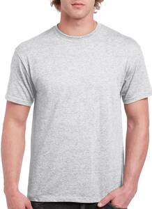 Gildan GI2000 - Camiseta Manga Corta para Hombre Gris mezcla