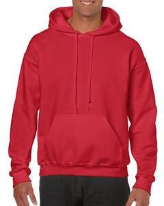 Gildan GI18500 - Sudadera con Capucha Rojo