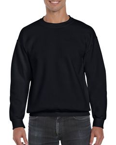 Gildan GI12000 - Sudadera Dryblend De Cuello Redondo Para Adultos Negro