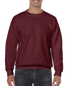 Gildan GI18000 - Sudadera Heavy Blend De Cuello Redondo Para Adultos Granate