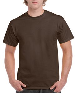 Gildan GD002 - Camiseta de Algodón para Hombre marca Gildan Chocolate Negro