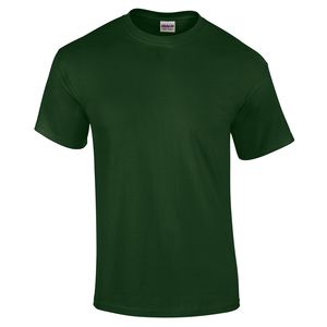 Gildan GD002 - Camiseta de Algodón para Hombre marca Gildan Verde bosque