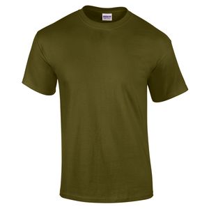 Gildan GD002 - Camiseta de Algodón para Hombre marca Gildan Verde Oliva