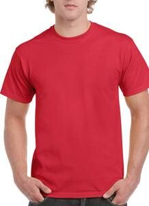 Gildan GD002 - Camiseta de Algodón para Hombre marca Gildan Red