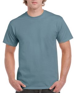 Gildan GD002 - Camiseta de Algodón para Hombre marca Gildan Piedra Azul