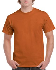 Gildan GD002 - Camiseta de Algodón para Hombre marca Gildan Texas Naranja