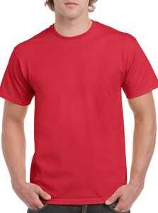 Gildan GD005 - Camiseta para adultos de algodón grueso Rojo