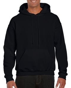 Gildan GD057﻿ - Sudadera Capucha Hombre Negro