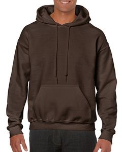 Gildan GD057﻿ - Sudadera Capucha Hombre Chocolate Negro