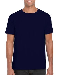 Gildan 64000 - Camiseta Hilada en Anillo Marina