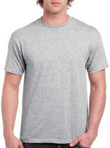 Gildan 5000 - Camiseta de Manga Corta Hombre Gildan - Heavy Sport Grey