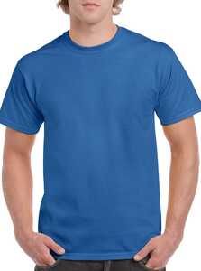 Gildan 5000 - Camiseta de Manga Corta Hombre Gildan - Heavy Real Azul