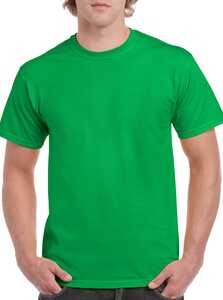 Gildan 5000 - Camiseta de Manga Corta Hombre Gildan - Heavy Irish Green