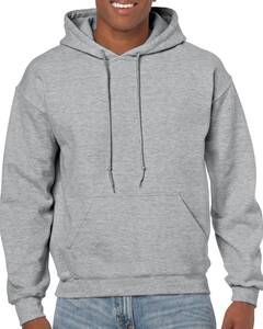 Gildan 18500 - Sudadera con Capucha Gildan Heavy Blend™ Sport Grey