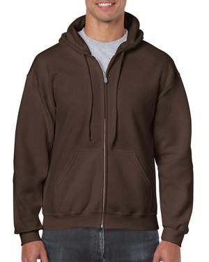 Gildan 18600 - Sudadera Heavyweight con Capucha y Cremallera Completa