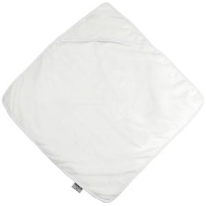 Towel city TC036 - Toalla para bebés con capucha White/ White