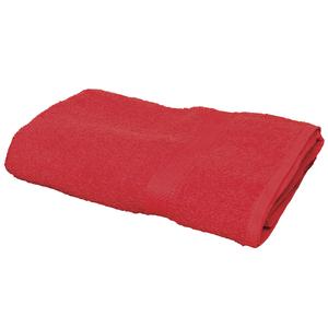 Towel city TC006 - Toalla de baño Luxury range Rojo