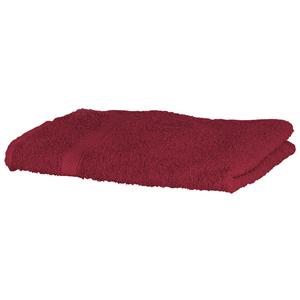 Towel city TC003 - Toalla para manos Luxury range De color rojo oscuro