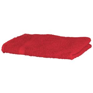 Towel city TC003 - Toalla para manos Luxury range Rojo