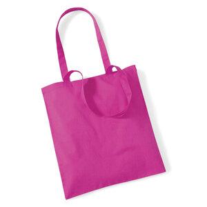 Westford mill WM101 - Bolsa de Tela Tote Fucsia