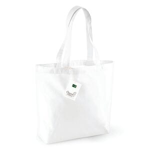 Westford mill WM180 - Bolsa de compras de algodón orgánico Blanco