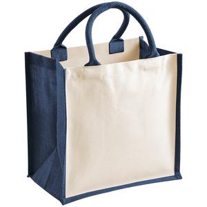 Westford mill WM421 - Bolsa de yute midi facil de imprimir