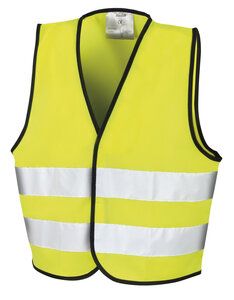 Result R200J - Chaleco De Seguridad Junior Safety Fluorescent Yellow