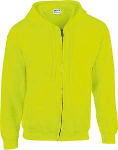 Gildan GI18600 - Sudadera con capucha y cremallera Safety Yellow