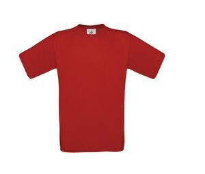 B&C BC191 - Camiseta de Algodon para Niña Rojo