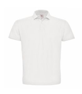 B&C BCID1 - Polo de Manga Corta ID.001 Blanco