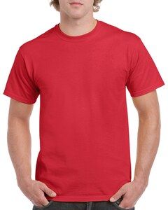Gildan GN180 - Camiseta Manga Corta Hombre Rojo