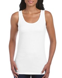 Gildan GN642 - Playeras de algodon Softstyle para mujer Blanco