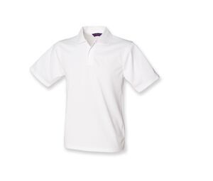 Henbury HY475 - Camiseta Polo Coolplus® Blanco