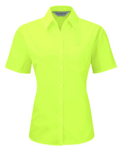 Russell Collection JZ35F - Camisa PopelÍn Para Mujer