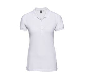 Russell JZ565 - Camiseta Polo Stretch Blanco