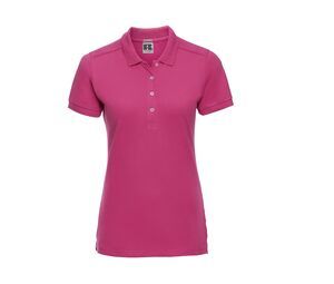 Russell JZ565 - Camiseta Polo Stretch Fucsia