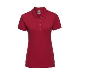 Russell JZ565 - Camiseta Polo Stretch Classic Red
