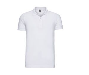 Russell JZ566 - Camiseta Polo Stretch Blanco