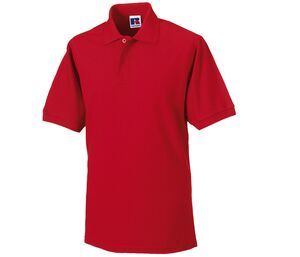 Russell JZ599 - Polo Mangas Cortas Hombre Classic Red