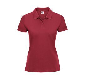 Russell JZ69F - Camiseta polo Piqué para mujer Classic Red