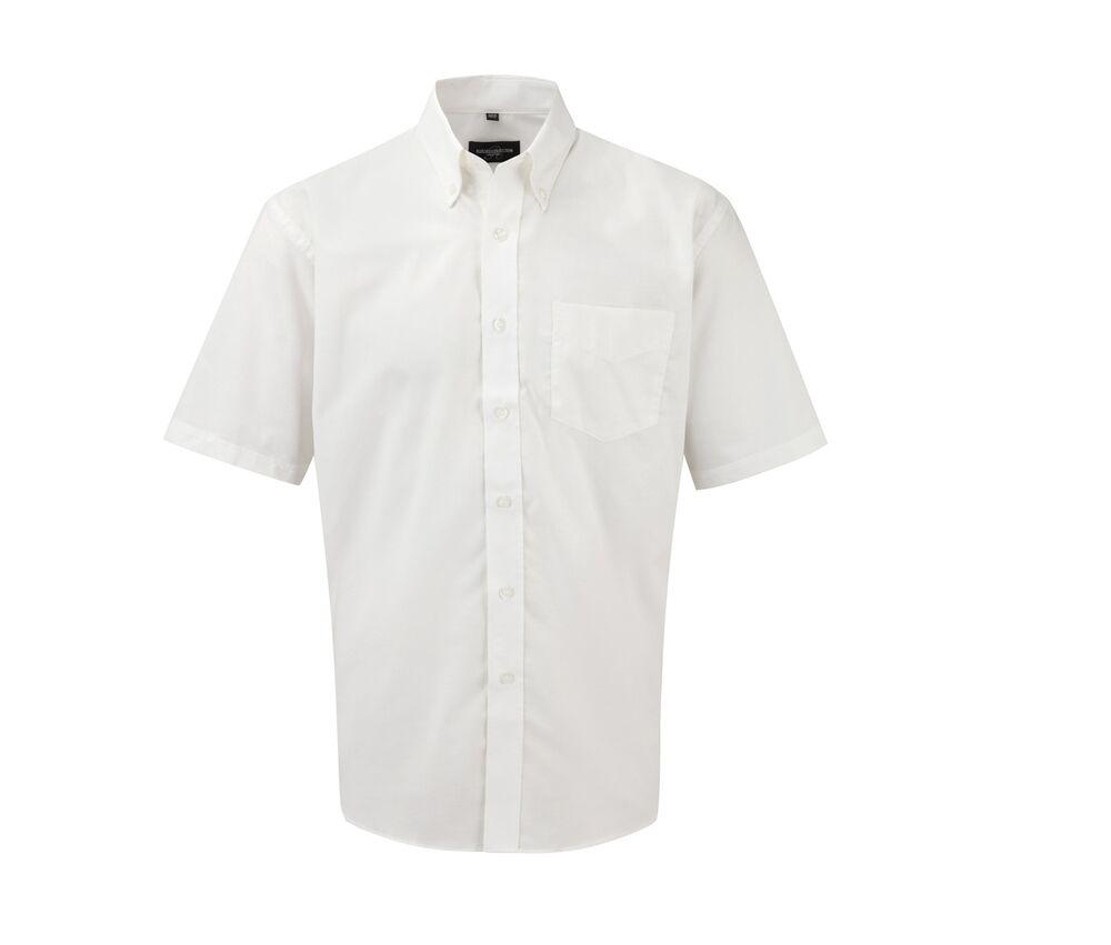 Russell Collection JZ933 - Camisa manga Corta Easy Care Oxford
