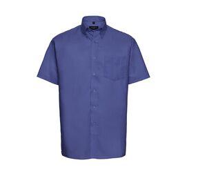 Russell Collection JZ933 - Camisa manga Corta Easy Care Oxford