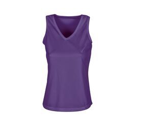 Pen Duick PK144 - Camiseta SIN MANGAS Firstop para mujer Púrpura