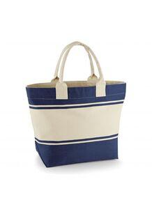 Quadra QD260 - Bolso Canvas Deck Navy/Natural