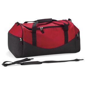 Quadra QD70S - Bolsa de viaje con grandes bolsillos exteriores Classic Red/Black