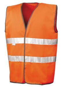 Result RS211 - Chaleco de Seguridad Safe-Guard Motorist Hi-Vis Fluo Orange