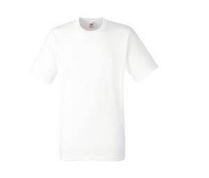 Fruit of the Loom SC190 - Camiseta de Algodon para Hombre Blanco