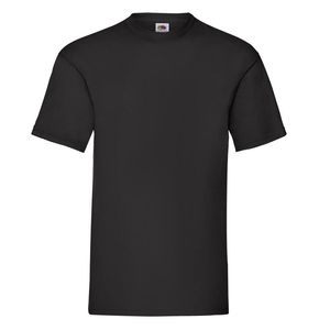 Fruit of the Loom SC220 - Camiseta Cuello Redondo Negro